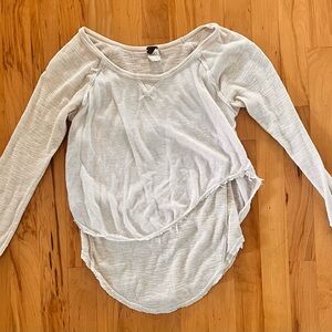 We The Free Cream Long Sleeve Top